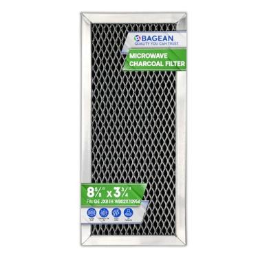 Imagem de Substituição do filtro de micro-ondas 22 x 10 cm para JX81H WB02X10956 GE Filtro de carvão para micro-ondas – Serve para filtro de carbono Samsung – refresca e filtra o ar da cozinha em um ventilador