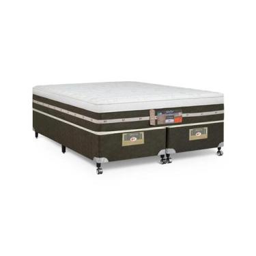 Imagem de Cama Box King Castor Silver Star Air One Face Tecnopedic 193X203x59 +