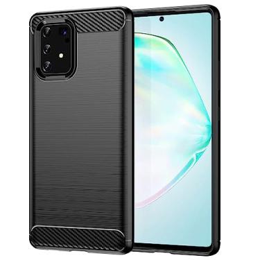 Imagem de Capas para Samsung Galaxy M80S.Caso básico,Botão de pressão flexível / 360 ° Proteção completa,Anti-fingerpirnts
