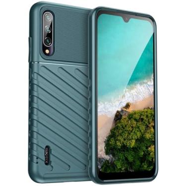 Imagem de Capas para Xiaomi A3.Caso básico,Botão de pressão flexível / 360 ° Proteção completa,Sensação arenácea