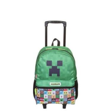 Imagem de Mochila de Rodinha Sestini Grande Minecraft M Plus Pixels-Masculino