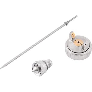 Imagem de Jogo De Agulha E Bico De 1,3 Mm, Capa De Ar, Porca Da Capa De Ar, Anel De Vedação Da Capa De Ar E Anel De Vedação Da Porca Para Pistola De Pintura Modelo. Psv 200 Vonder.