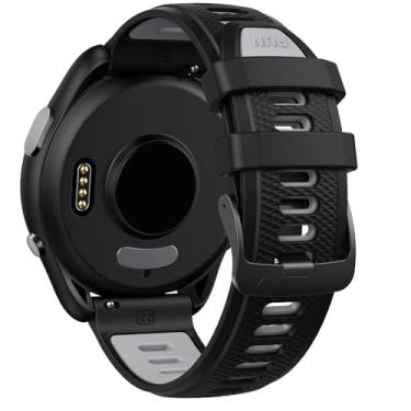 Imagem de Blance, Pulseira Sport Preta 22mm Para Garmin Forerunner 255 e 265