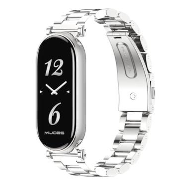 Imagem de MIJOBS Pulseira de substituição respirável para Xiaomi Mi Band 10/9/8 para Mi Fit Band 9 SmartWatch para mulheres e homens