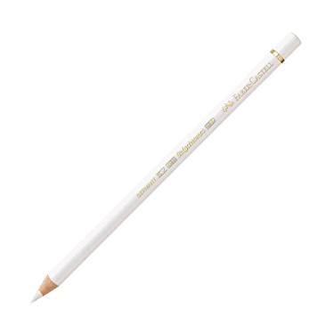 Imagem de Faber-Castell Lápis de cor Polychromos Art & Graphic (101), branco, para arte, artesanato, desenho, esboço, casa, escola, universidade, colorir