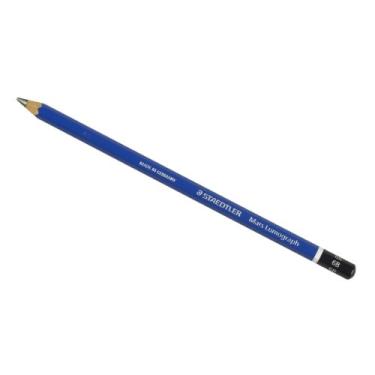 Imagem de STAEDTLER Lápis Grafite Mars Lumograph 1 Unidade - 100-6B - Lápis Profissional Para Desenho Artístico Com Grafite de Alta Resistência e Madeira Certificada PEFC