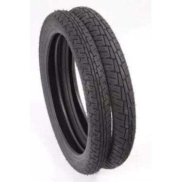 Imagem de Par De Pneu Cg 125 150 Fan Titan Ks Es Esd Ybr Yes Traseiro + Dianteir