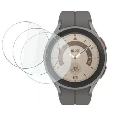 Imagem de 3x Proteção De Vidro 9h para Samsung Galaxy Watch5 Pro 45mm - Teck Kin