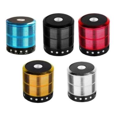 Imagem de Mini Caixa De Som Portátil Speaker Ws-887 - Importado