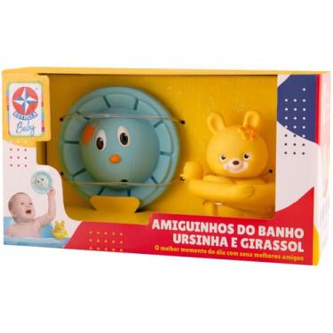 Imagem de Brinquedo para Banho Estrela Baby Ursinha e o - Girassol Estrela 2 Peç