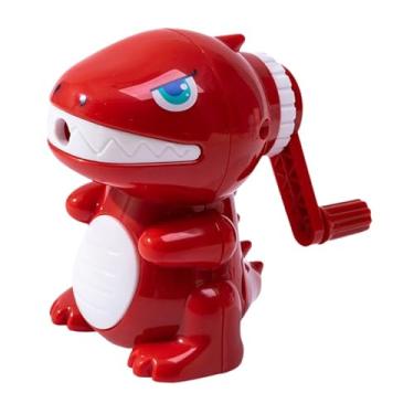 Imagem de DimyFew Apontador de Lápis Criativo com Manivela, Prático para Amantes Da Arte, vermelho