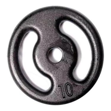 Imagem de Anilhas Pintadas - Pesos  para a Musculação 10Kg - Camarx-Ltda