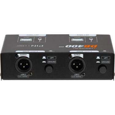 Imagem de Direct Box Hayonik Db400 Passivo Converte P10 Xlr Balanceado