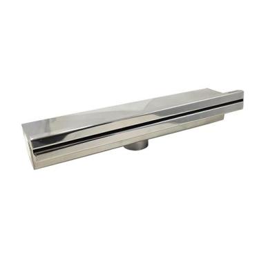 Imagem de Cascata Parede Embutir Piscina 100% Inox Polido 40cm - Gadstore