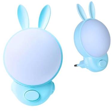 Imagem de Luminária Coelho Luz LED Emergencia Tomada 2 Modos Infantil - Equipe F