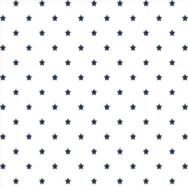 Imagem de Kit 10 Rolos Papel De Parede Adesivo Poá Estrela ul 3,0M - Gh Papel De