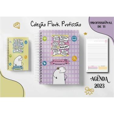 Imagem de Agenda Flork personalizada 2024 - Artes da Gutti