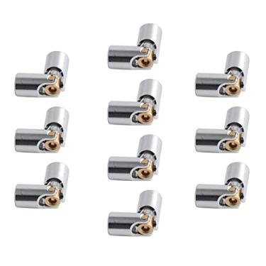 Imagem de Sparkleiot 10pcs Metal Universal Joint 3L New Upgraded Aluminum Alloy Compatible with Legoeds Bricks MOC Power Functions 61903 Shaft Coupling 62520