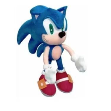Imagem de Sonic Pelúcia tamanho 35 cm - Pelúcia fofinha