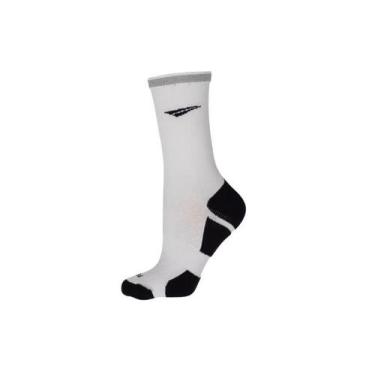 Imagem de Meia Refletiva Penalty Cano Alto Esportiva Sinalizada, Branco, 39/44