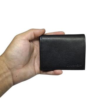Imagem de Carteira Masculina Pequena Couro Legítimo Cabe Cnh/cartões - Cosenza