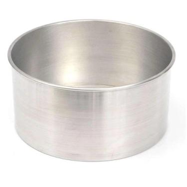 Imagem de Forma De Bolo Redonda Fundo Fixo 20 x 10 cm - Alumínio JOLLY