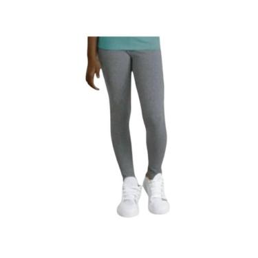 Imagem de Calça Legging Infantil Juvenil Flanelada Forrada Basica Quentinha - jf
