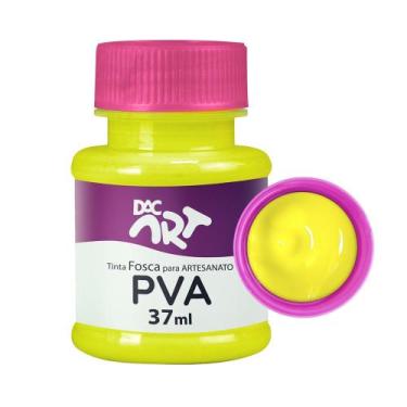 Imagem de Tinta PVA DAC Art Fosca 37ml Amarelo Limão