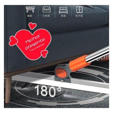 Imagem de Rodo Vassoura Mágica Silicone Limpa Fácil Vidro Piso Chão - oem