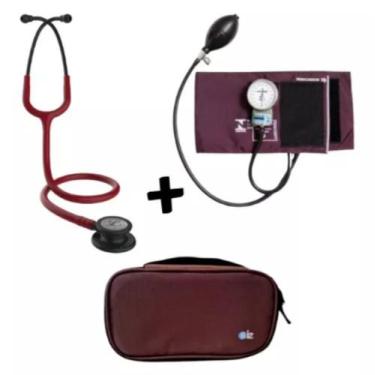 Imagem de Kit Estetoscópio Littmann + Esfigmo + Case - Cores Variadas -  Littman