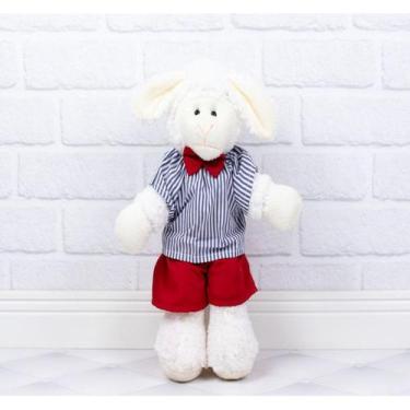 Imagem de Pelucia ovelha fufy 26 cm - shorts e camisa xadrez  - CKD CONFECCOES, 