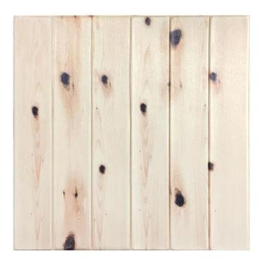 Imagem de Painel Auto Adesivo Madeira Pinus 3d Revestimento 70x70cm - Open Star