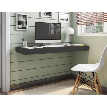 Imagem de Bancada de Madeira em Laca Preto  Casatema - Uvim, Preto