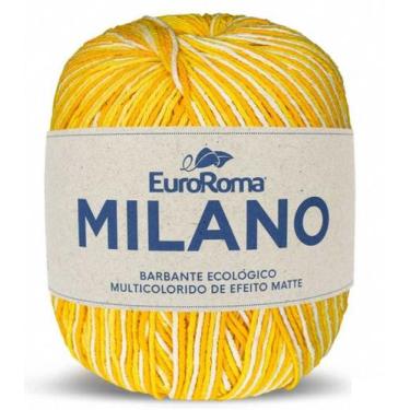 Imagem de Barbante Milano 200g N6 4/6 Fios 226m Euroroma, OURO
