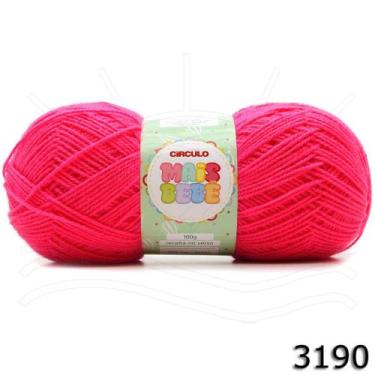 Imagem de Fio Mais Bebê Círculo 100g, 3190 ROSA CHOQUE