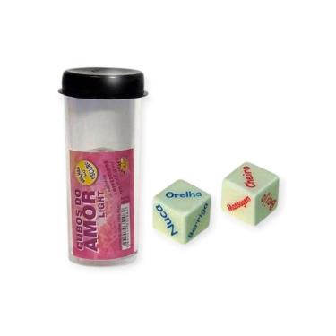 Imagem de Dados Eróticos Cubos Do Amor Light Brilha No Escuro Diversão Ao Cubo Fosforescente