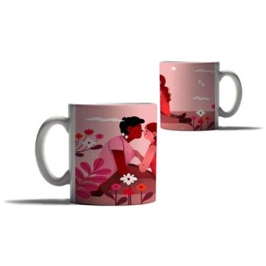Imagem de Caneca Presente Namorados Casal Desenho Amor Diversidade 2 - Enjoy Sho