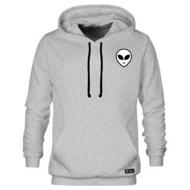 Imagem de Blusão Moletom Canguru Et Masculino e Feminino Personalizado com Capuz