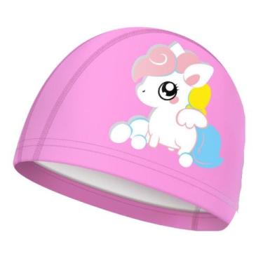 Imagem de Touca De Natação Adulto e Infantil Profissional - Hero Band, Poney ros