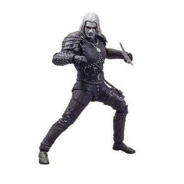 Imagem de Netflix Boneco de 17,78 cm Geralt de Rivia Witcher Mode (Temporada 2) com acessórios