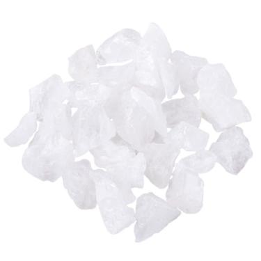 Imagem de UFEEL Pedra de cristal de quartzo transparente e áspera de 450 g para copo, cabine, decoração, polimento, cristais de cura Wicca e Reiki – Pedras cruas naturais grandes de 2,5 cm 0,45 kg (cerca de 450 gramas)