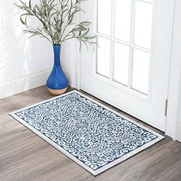 Imagem de Tapete de área pequena 2 x 3 – Tapetes tradicionais para sala de estar e quarto, sala de jantar, entrada, hall de entrada, tapete – Alfombras para Salas