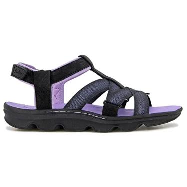 Imagem de Jambu Sandália feminina Bay Encore Water Ready, Preto/Lavanda, 11