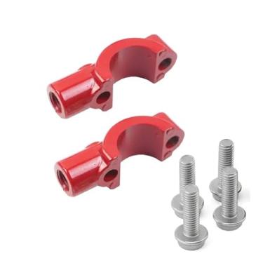 Imagem de TWENOW Guiador de freio de embreagem de motocicleta universal 7/20.3 cm 22 mm suporte espelho alavanca freio/embreagem cilindro mestre braçadeira suporte fixação M10 parafusos base suporte (espelho