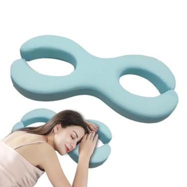 Imagem de Travesseiro facial para dormir, travesseiro facial para travessas laterais,Almofada confortável voltada para baixo | Almofada de massagem ergonômica para dormir de bruços, almofada facial para dormir