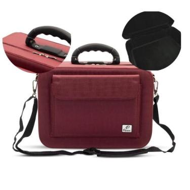 Imagem de Maleta Médica Profissional Vinho com Alça C136 Panton 