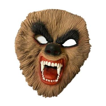 Imagem de Mascara Lobisomem Raivoso  Lobo Terror Fantasia de látex - Lynx produç