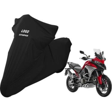 Imagem de Capa Para Cobrir Moto Ducati Multistrada 1260 S 1260s - Mz, Preta