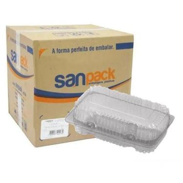 Imagem de Embalagem Plástica Retangular Alta Doce Sanpack S-20 C/100
