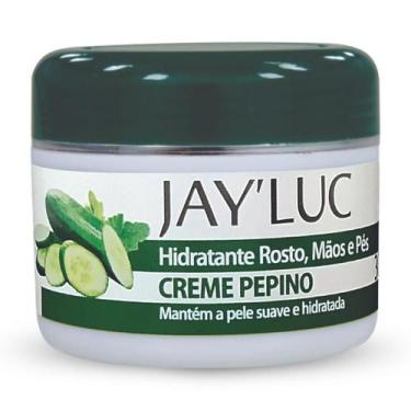 Imagem de Creme Hidratante Pepino Jay Luc 30G, Hidratante Para Rosto, Mãos E Pés